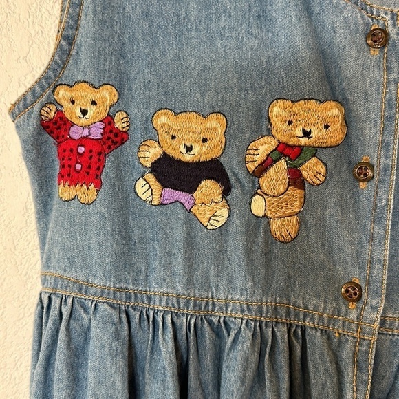 Vintage teddy bear jumper dress Way to Go Worldwide Clothing - Picture 6 of 11